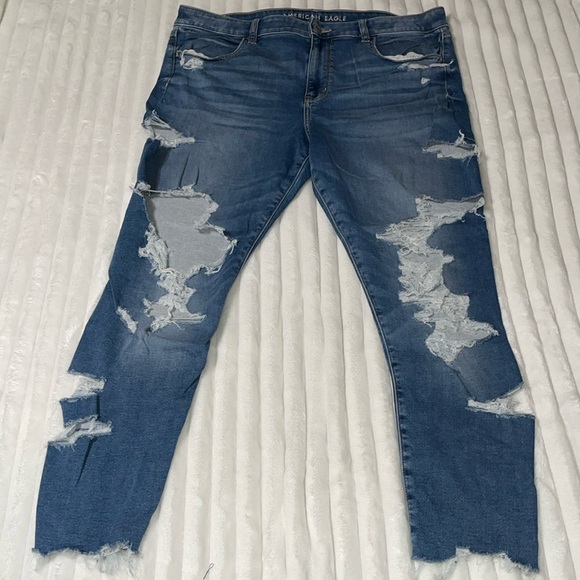 American Eagle Outfitters Denim - American Eagle High Rise Jegging Crop | Size 18 Regular